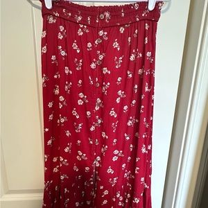 Hollister high low skirt